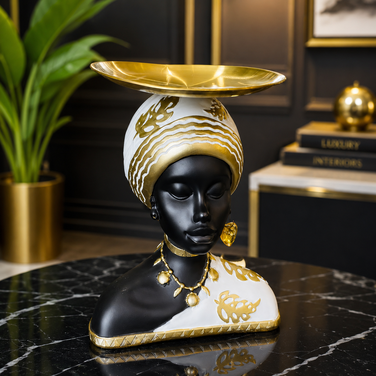 Royal Lady Decorative Bust