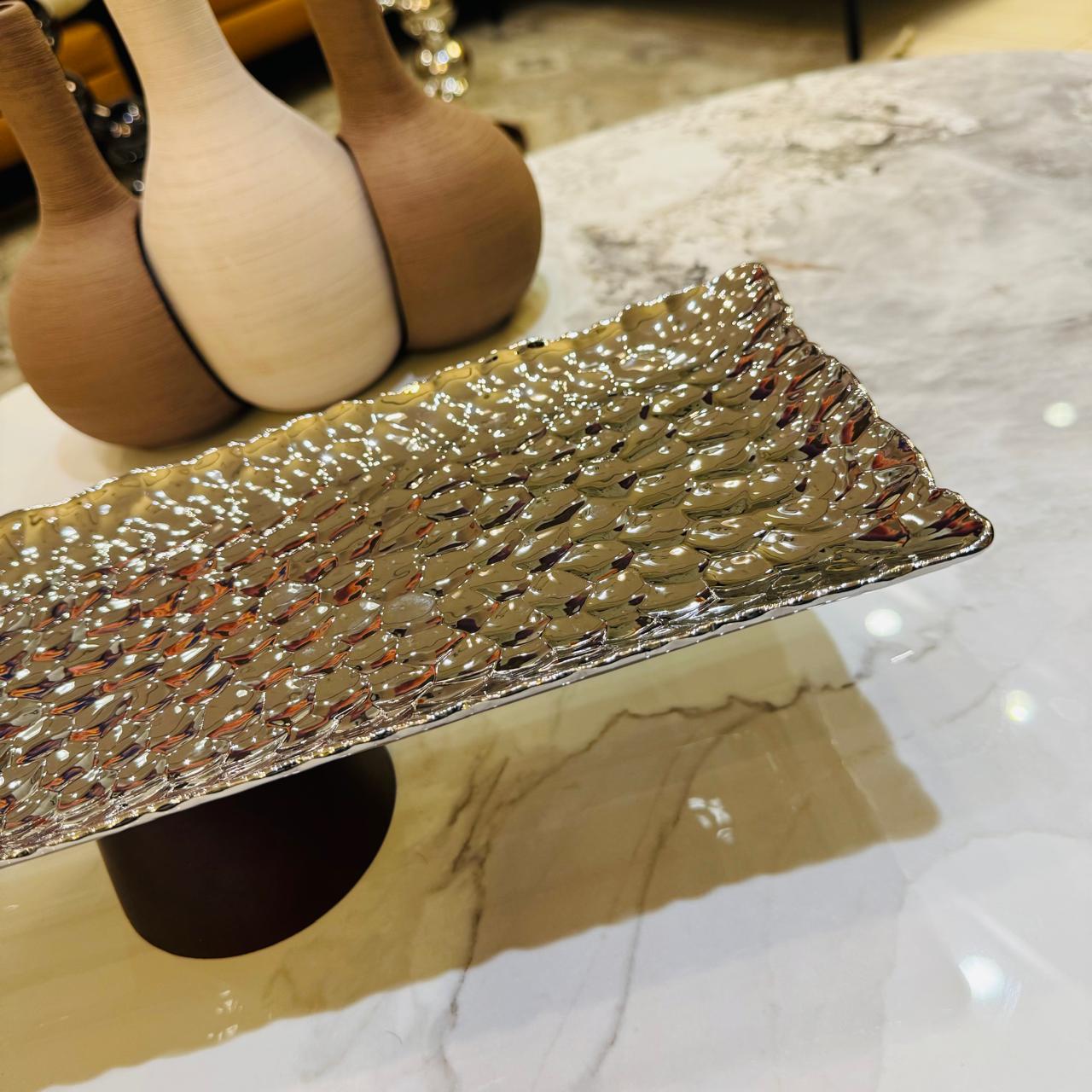 Luxury Silver Serving Platter