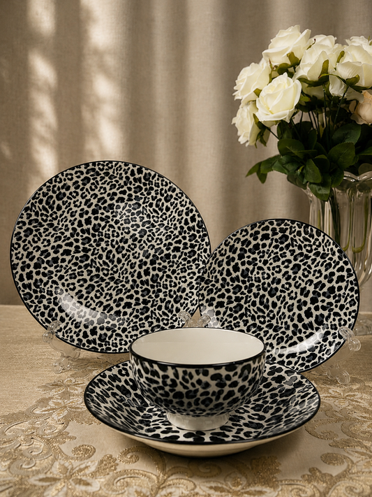 Leopard Luxe Breakfast Set