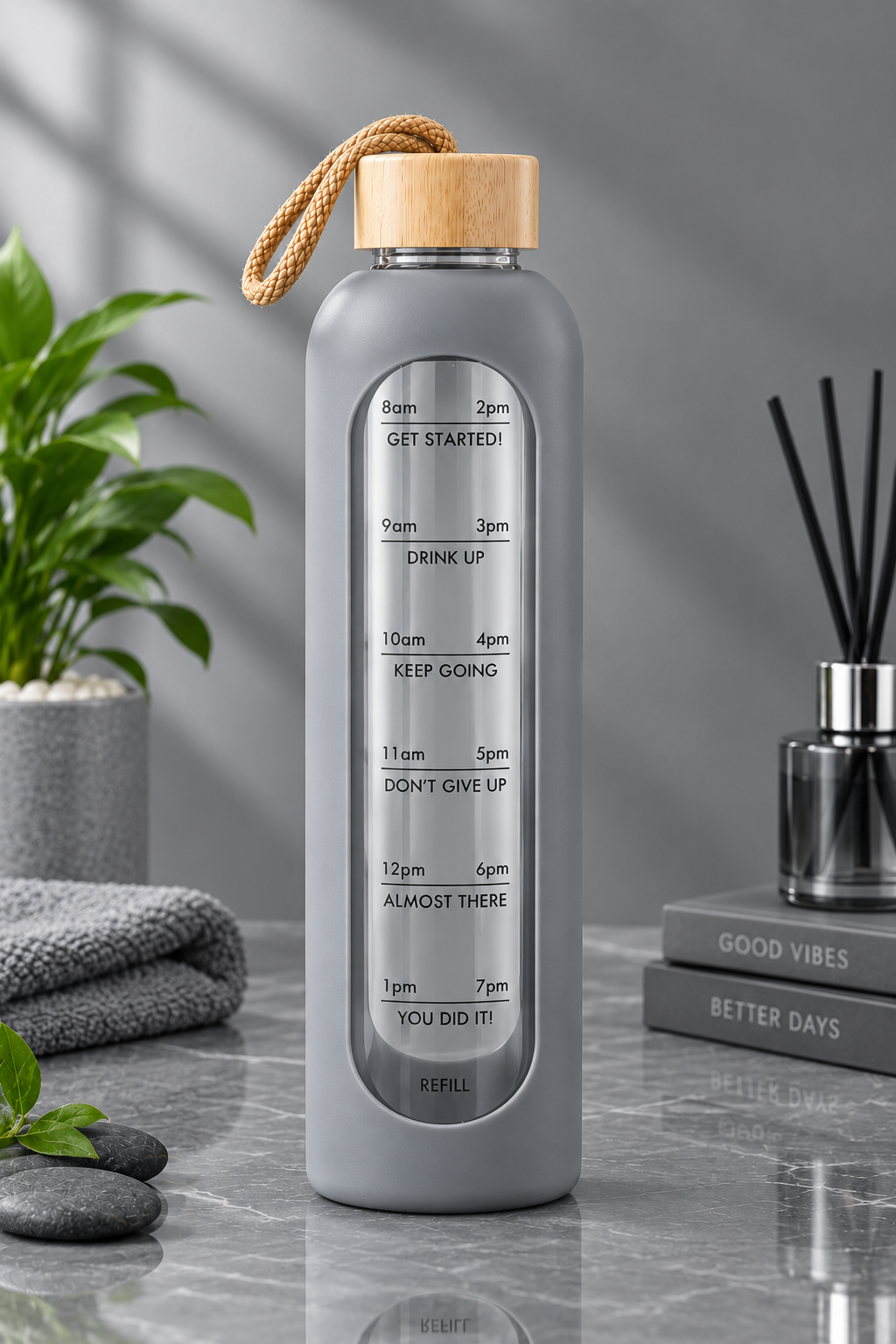 Danny Home Time Mark Water Bottle (1000ML)