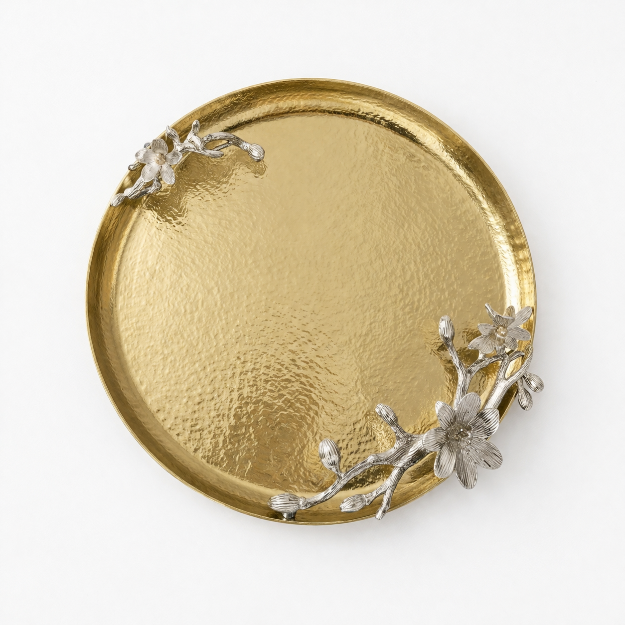 Premium Orchid Gold Finish Serving Platter