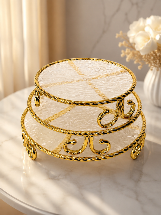 Luxury Gold Serving Platter