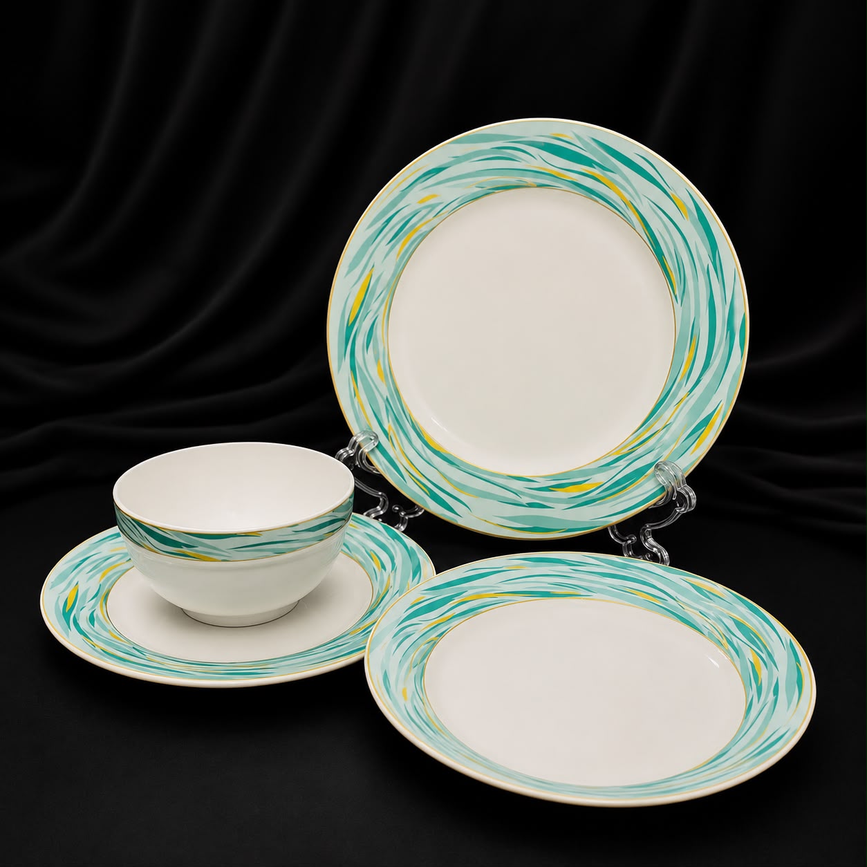 Aqua Luxe Breakfast Set 24PC
