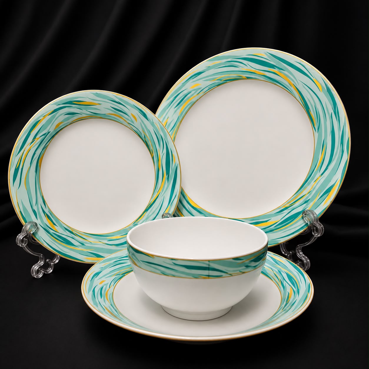 Aqua Luxe Breakfast Set 24PC