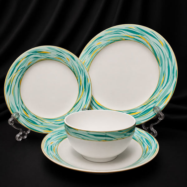 Aqua Luxe Breakfast Set 24PC