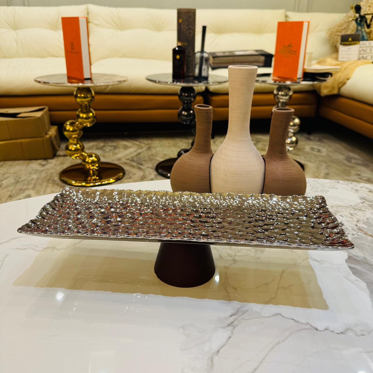 Luxury Silver Serving Platter