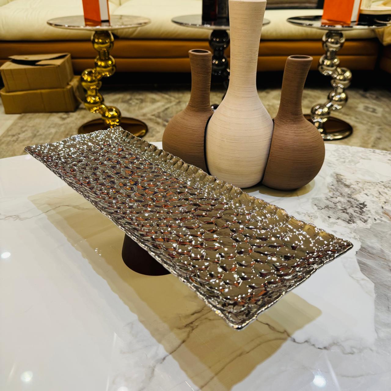 Luxury Silver Serving Platter