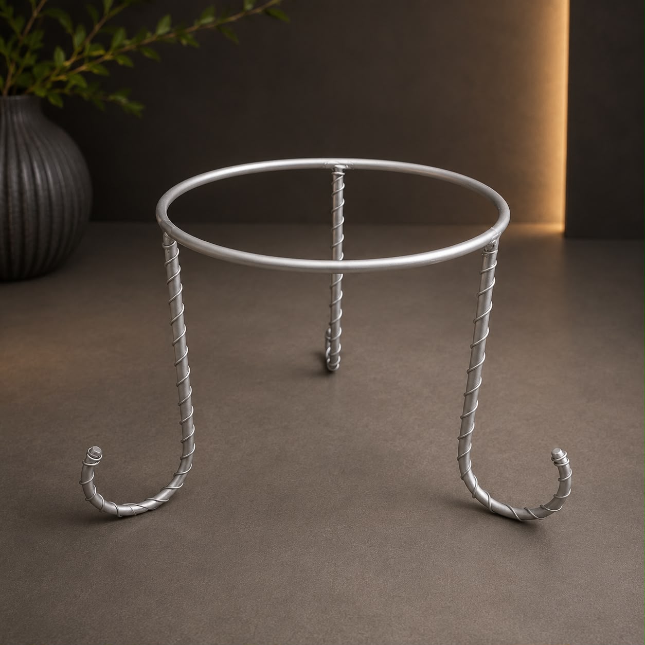 Silver Metal Stand